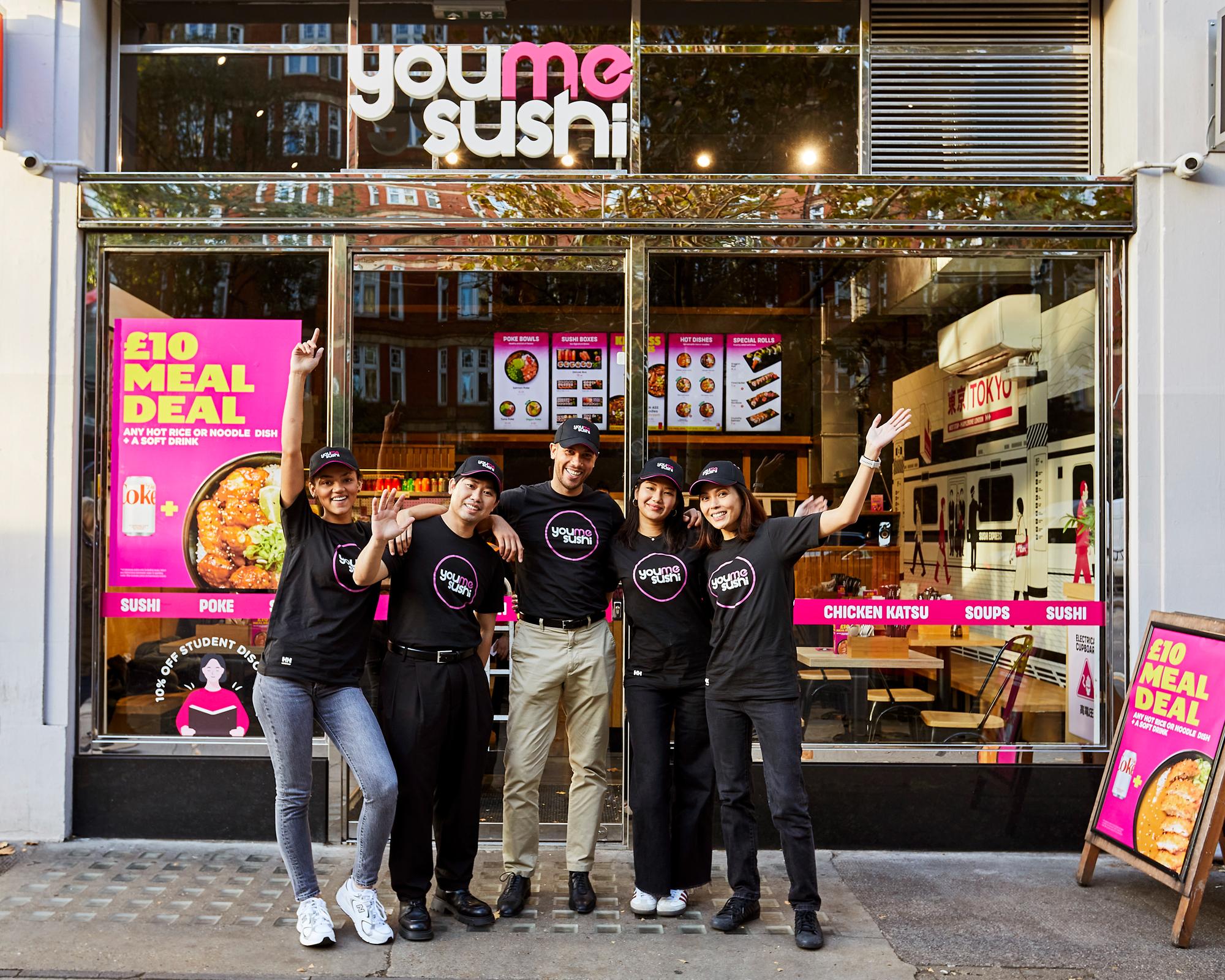 YouMeSushi opens its doors to new franchisees with ambitions to double the network within three years